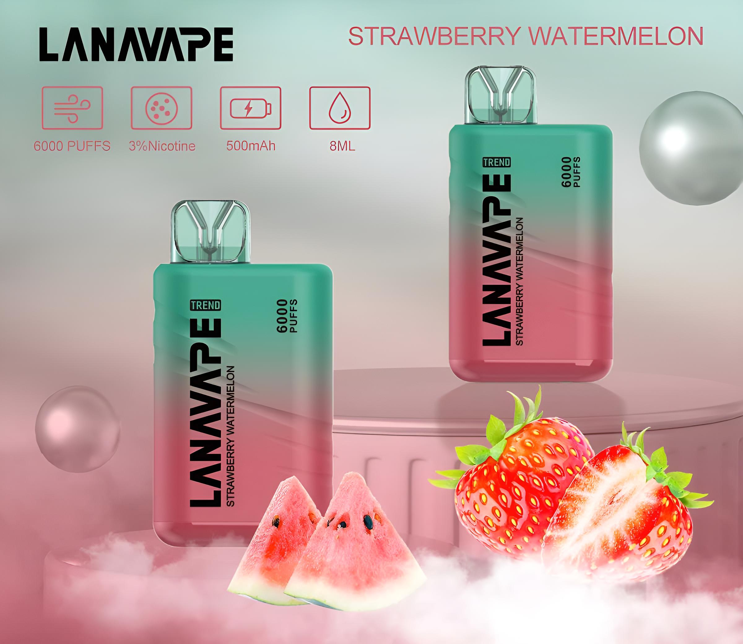 LANA TREND 6000 PUFFS LANA一次性6000口拋棄式電子煙 5 lana一次性6000口