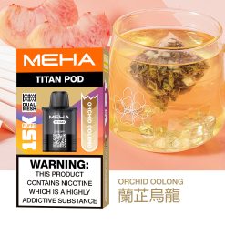 MEHA TITAN 15000口拋棄式電子煙 買三送一主機 泰坦煙機 15ml 多款金屬配色 25 MEHA TITAN 15000 抛棄式 蘭芷烏龍