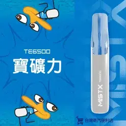 MIST X 鴨嘴獸拋棄式電子煙 一次性大容量 6500口 台灣現貨 711到付 37 MISTX TE6500 鴨嘴獸寶礦力 scaled 1