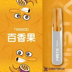 MIST X 鴨嘴獸拋棄式電子煙 一次性大容量 6500口 台灣現貨 711到付 39 MISTX TE6500 鴨嘴獸百香果 scaled 1