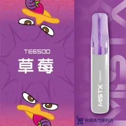 MIST X 鴨嘴獸拋棄式電子煙 一次性大容量 6500口 台灣現貨 711到付 36 MISTX TE6500 鴨嘴獸草莓 scaled 1