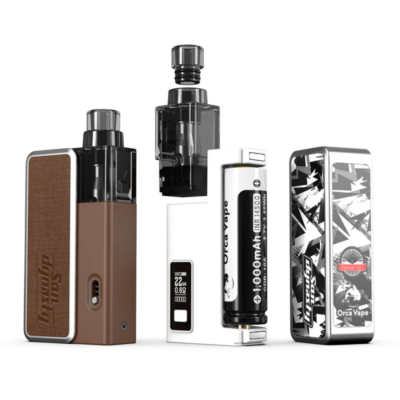 虎鯨Orca San Dynasty註油主機 可替換14500電池 1000mAh 22W 2ml開放式空倉 22W 輸出 1 虎鯨Orca San Dynasty註油主機 可替換14500電池 1000mAh 22W 2ml開放式空倉 22W 輸出