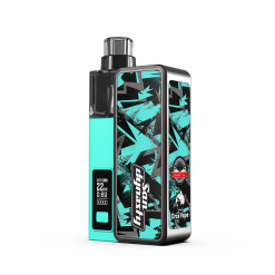 虎鯨Orca San Dynasty註油主機 可替換14500電池 1000mAh 22W 2ml開放式空倉 22W 輸出 19 San Dynasty 小海豚 30W電子煙主機 海洋藍
