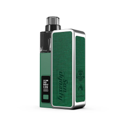 虎鯨Orca San Dynasty註油主機 可替換14500電池 1000mAh 22W 2ml開放式空倉 22W 輸出 20 San Dynasty 小海豚 30W電子煙主機 翡翠綠