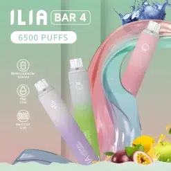 ILIA BAR4 6500 Puffs/一次性電子煙/拋棄式/哩啞4代/持久電量