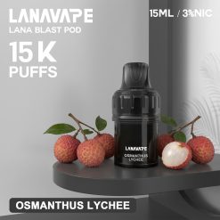 LANA BLAST 15K 電子煙|15ml超大容量 15000 Puffs|買三顆送主機 31 lana 15000口 荔枝