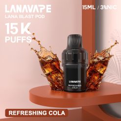 LANA BLAST 15K 電子煙|15ml超大容量 15000 Puffs|買三顆送主機 29 lana 15000口冰可樂