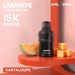 LANA BLAST 15K 電子煙|15ml超大容量 15000 Puffs|買三顆送主機 21 lana 哈密瓜