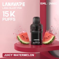 LANA BLAST 15K 電子煙|15ml超大容量 15000 Puffs|買三顆送主機 18 lana 西瓜