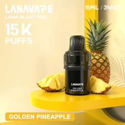 LANA BLAST 15K 電子煙|15ml超大容量 15000 Puffs|買三顆送主機 22 lana 鳳梨