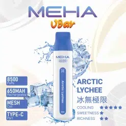 魅嗨小白條 MEHA VBar 8500口拋棄式電子煙 台灣現貨 35 meha8500 冰無極限