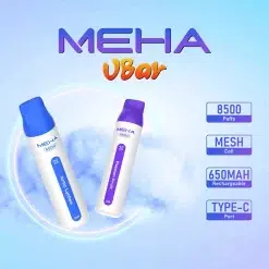 魅嗨小白條 MEHA VBar 8500口拋棄式電子煙 台灣現貨 22 meha拋棄式電子煙