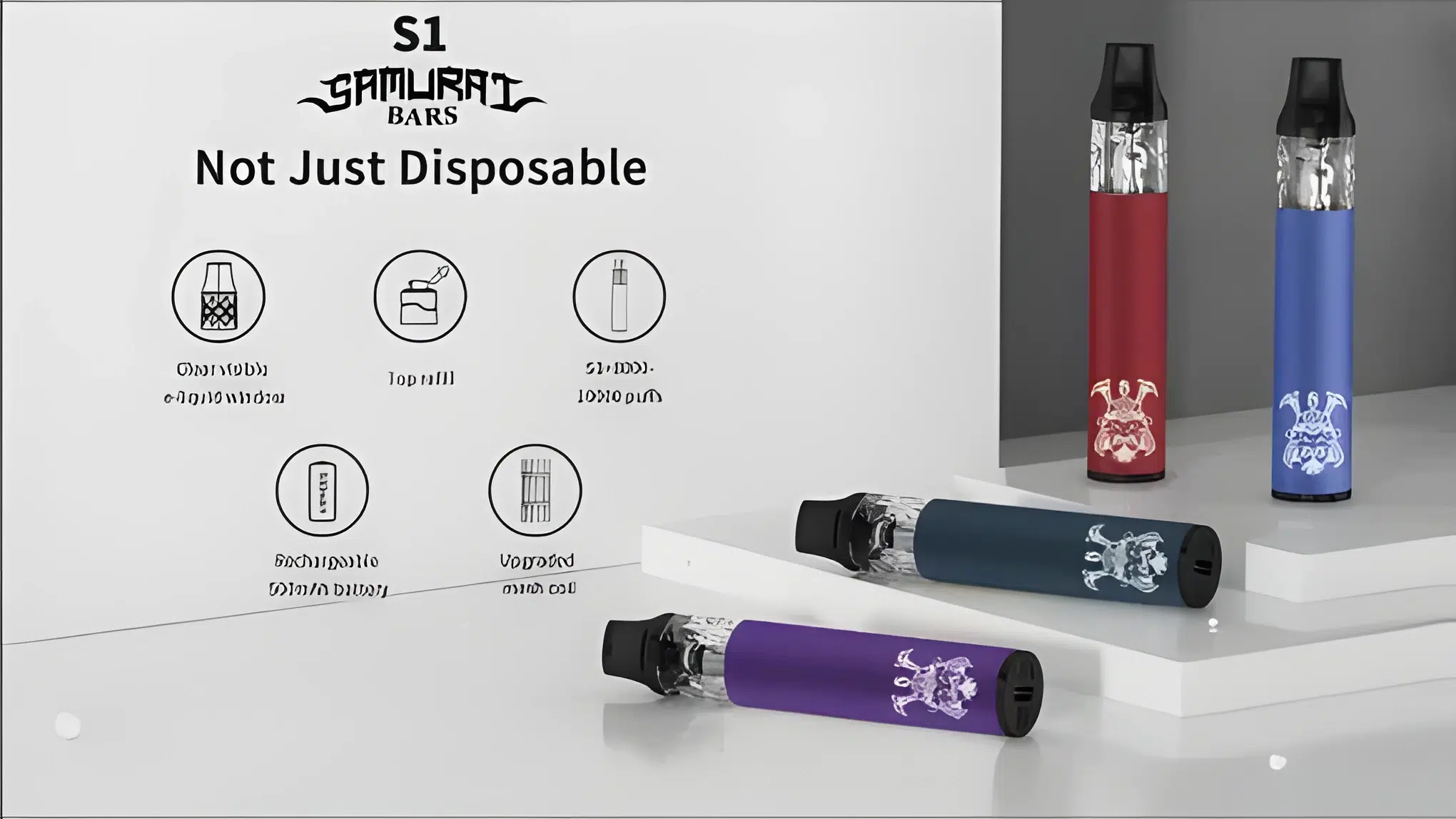 將軍S1 DISPOSABLE BARS 一次性註油電子煙主機 拋棄式電子煙 可重複註油 台灣電子煙批發 6 將軍S1 DISPOSABLE BARS 一次性註油電子煙主機 拋棄式電子煙 可重複註油 台灣電子煙批發:圖片 6